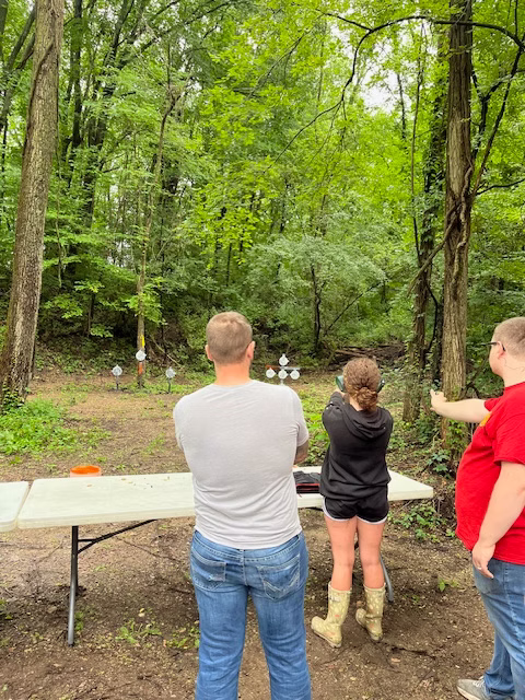 Steel shoot challenge at Dowagiac Conservation Club